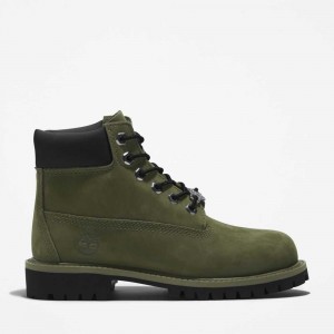 Timberland Premium 6 Inch Verzi Inchis | SN-TBL46630